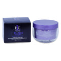 Hair leave-in repair cream jar with purple lid and matching box