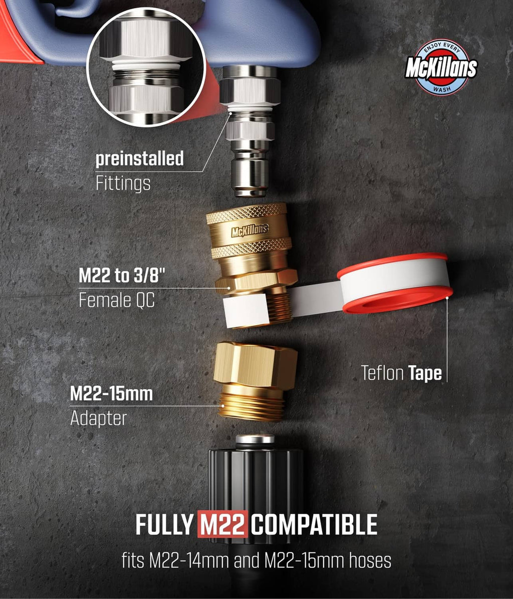RivetOak McKillans® Swivel Gun Pro - 84.65 pulgadas cúbicas,
