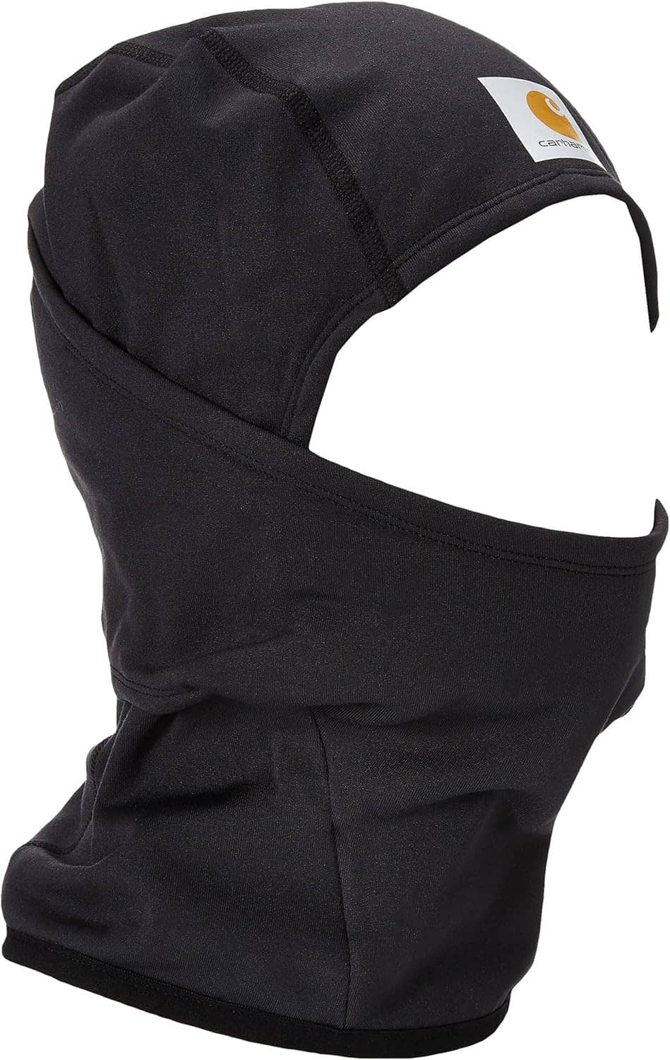 Carhartt black Force helmet liner face mask with ear cover and neckline opening