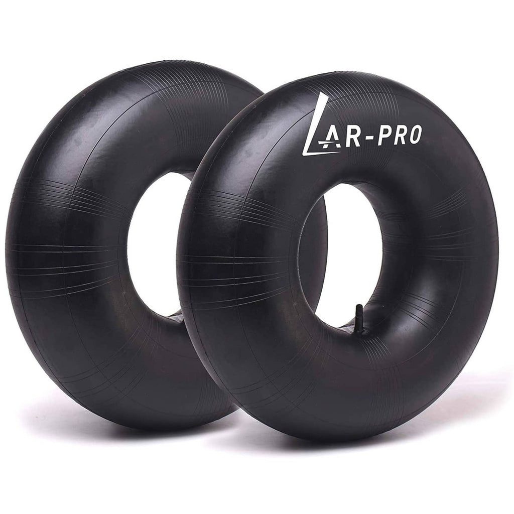 AR-PRO replacement inner tubes, two black rubber rings with valve stems