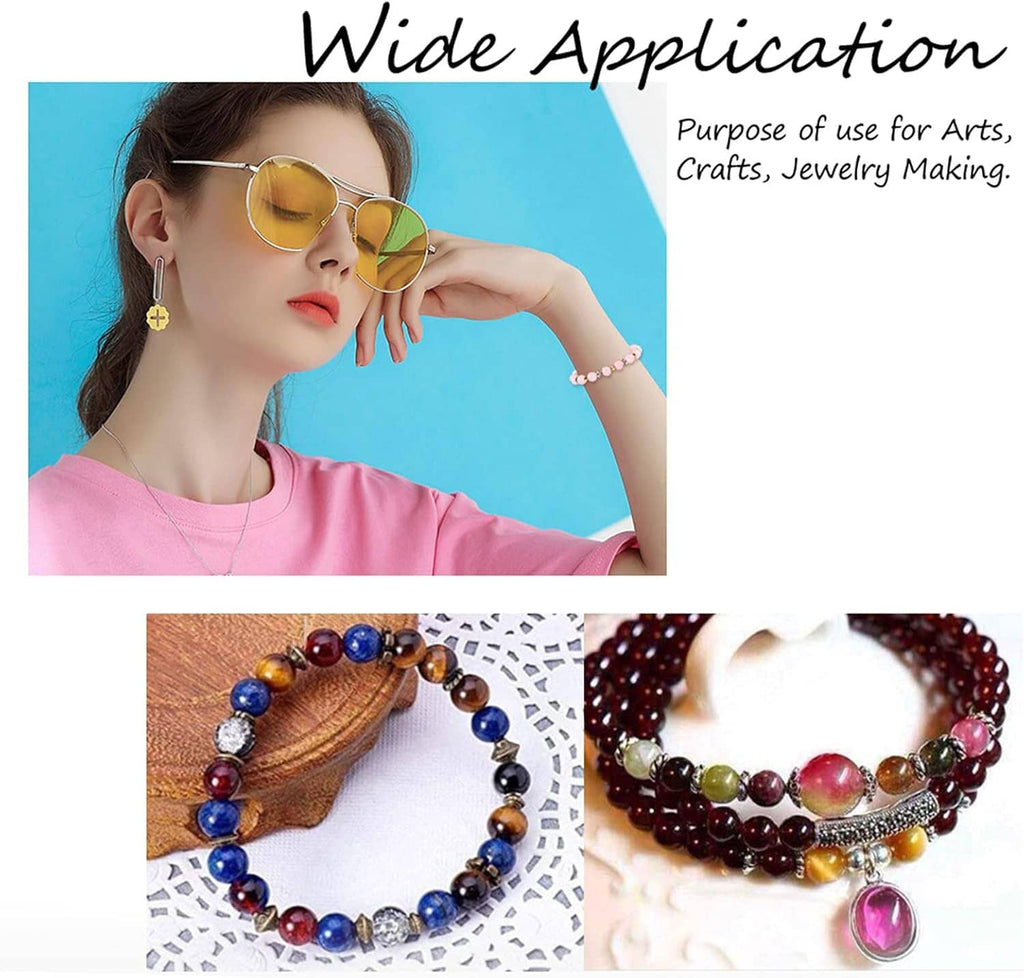 Antique silver spacer beads for wide application, on bracelets with colorful bead combinations