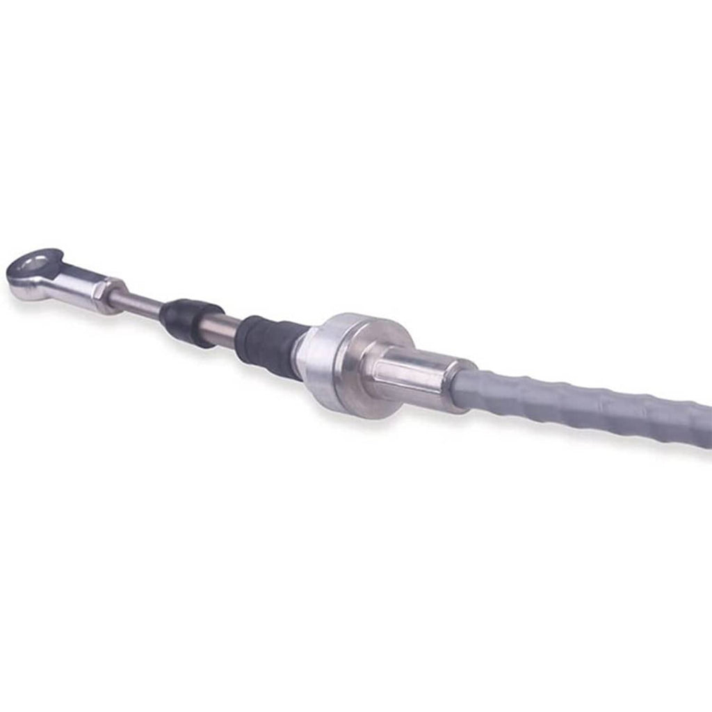 Single shifter linkage rod with silver joint and black bushing