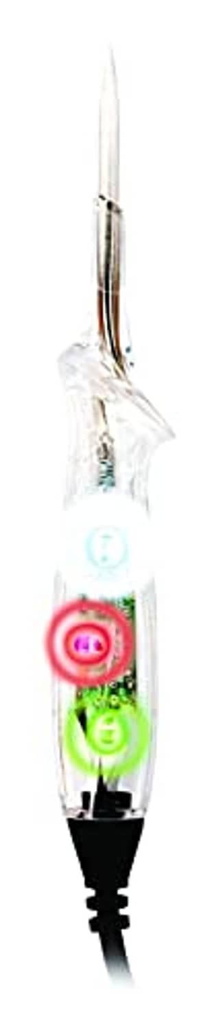 Circuit tester smart test light with LED status indicators in red and green