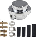 Universal adjustable fuel pressure regulator with chrome housing and included fittings and hoses