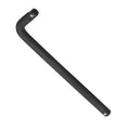 1/2-inch drive L-shaped socket wrench, black textured handle, square end