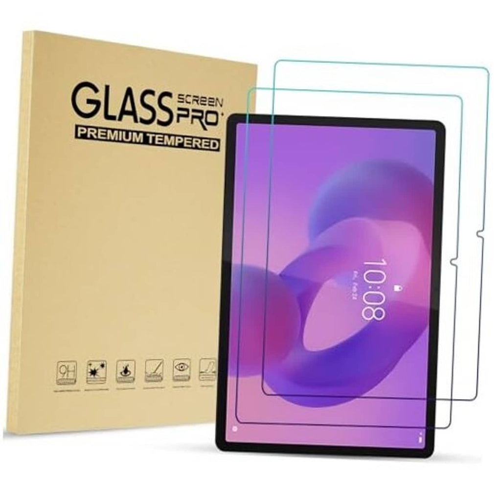 2-pack clear tempered glass tablet screen protectors for 12.7-inch display