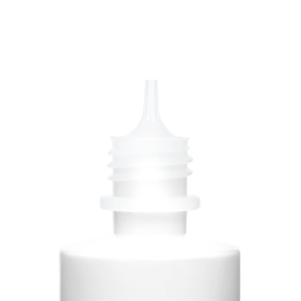 White Tulip Puff Paint squeeze bottle with ribbed nozzle cap.