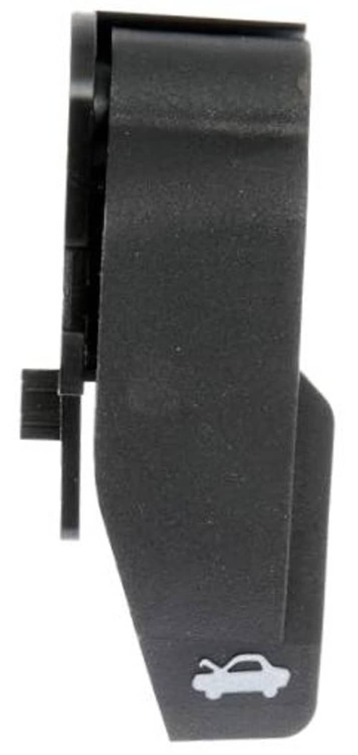 Black hood release handle replacement with latch icon on front
