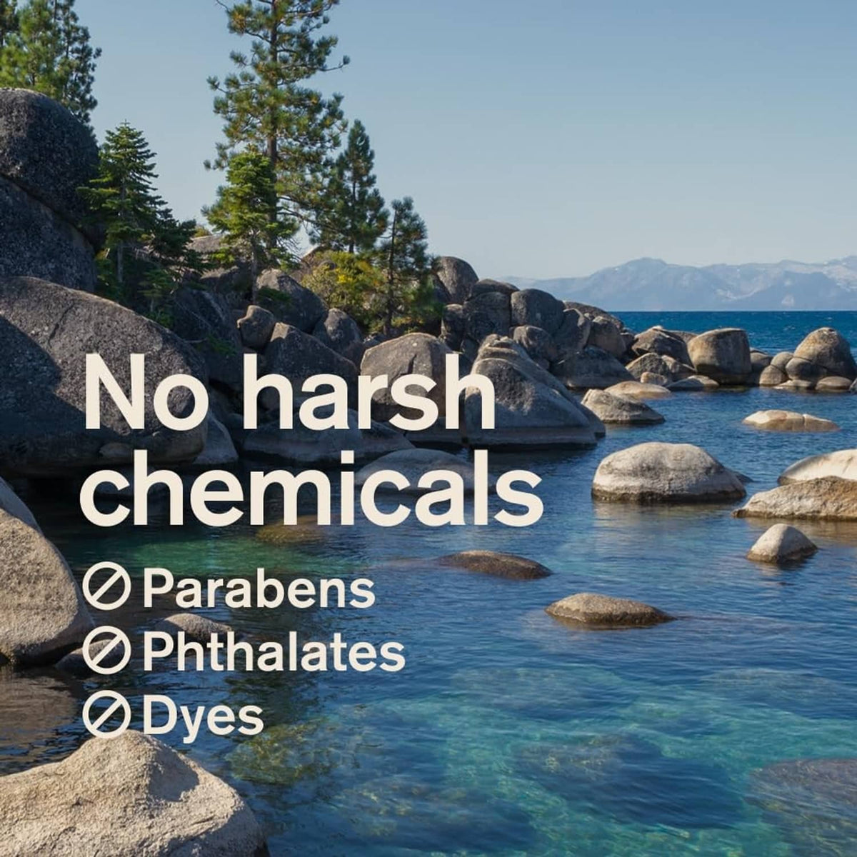 Beard oil claims panel: no harsh chemicals, paraben, phthalate, and dye-free