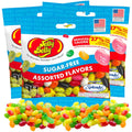 Sweetzo sugar-free jelly beans pouch with assorted flavors, Jelly Belly branding