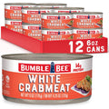 Bumble Bee white crab meat can, 6 oz, in water