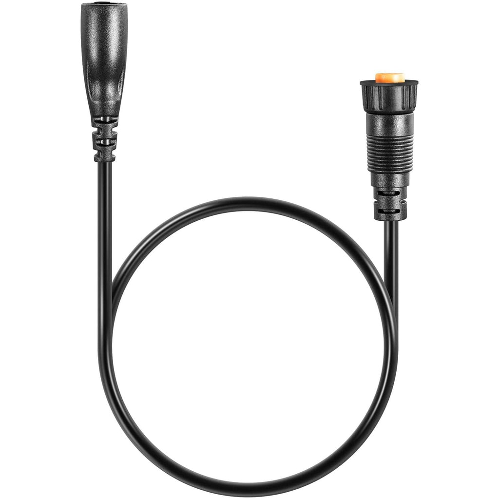 Black sounder adapter cable loop with two connector ends