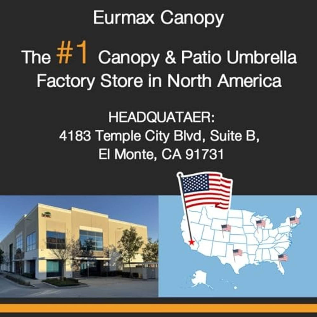 Promotional banner with Eurfmax Canopy branding and North America map