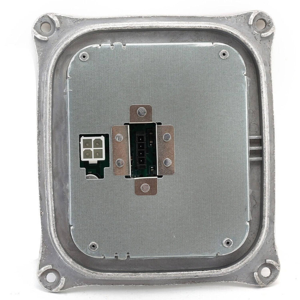 Xenon HID headlight ballast control housing with mounted connector ports