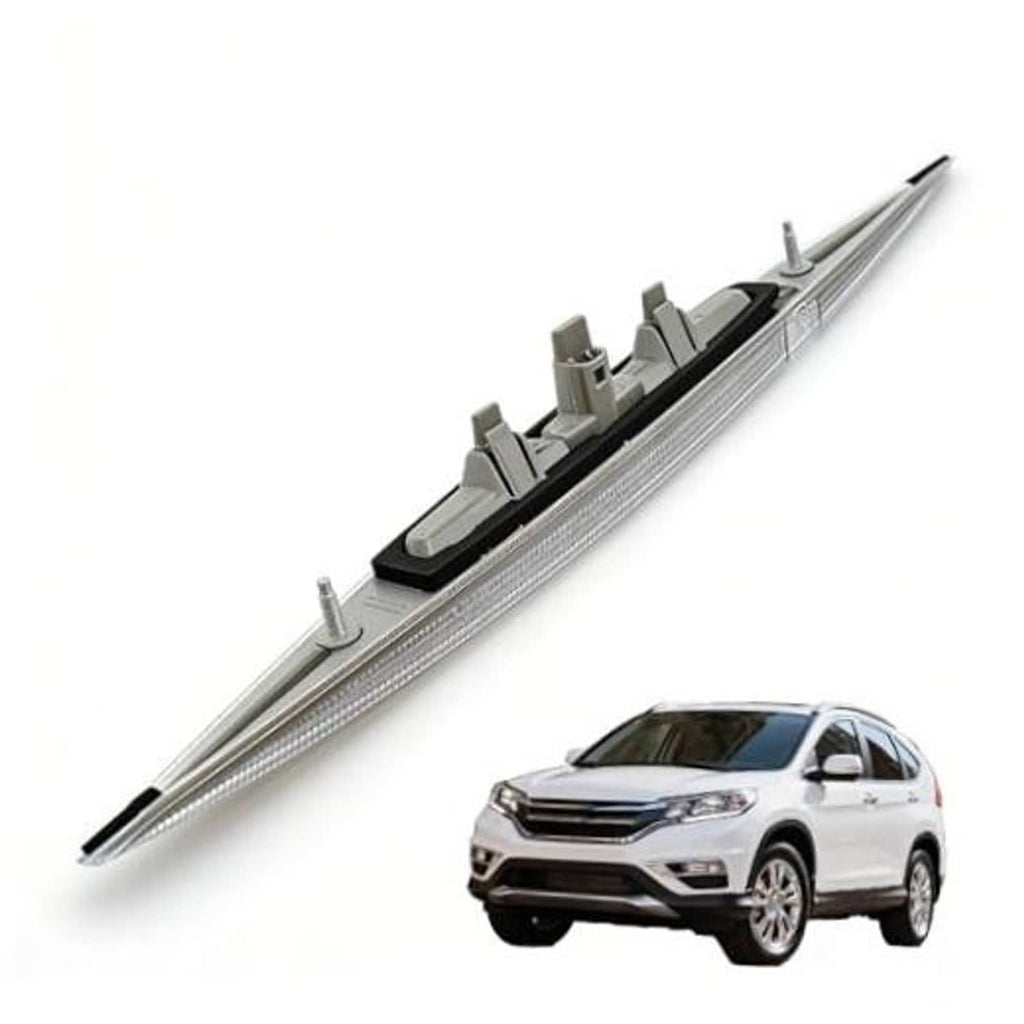 High mount LED third brake light bar, clear lens with black housing and mounting posts.