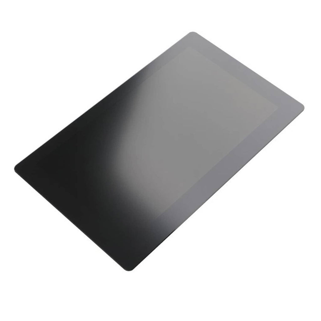 8-inch LCD touch screen display glass panel, dark gray front face