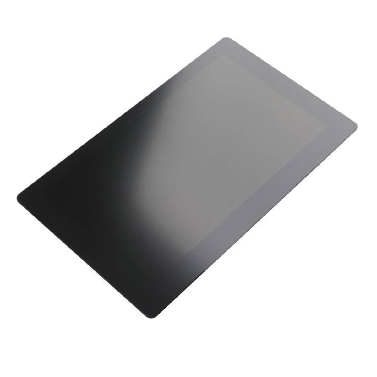 8-inch LCD touch screen display glass panel, dark gray front face