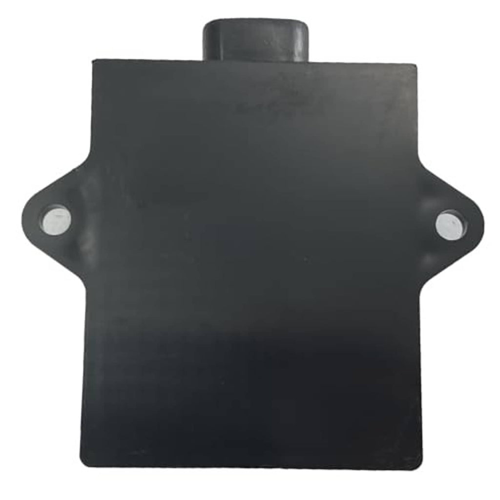 Ignition ignitor control module, front view with two mounting holes