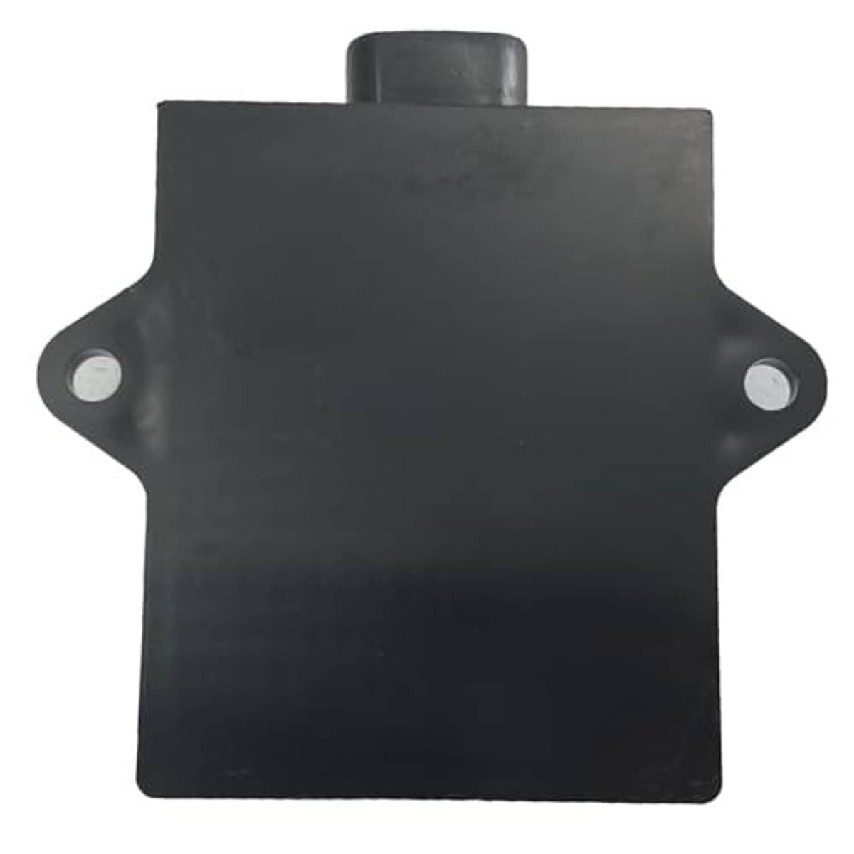 Ignition ignitor control module, front view with two mounting holes