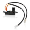 Ignition coil control module with black housing and three-wire harness
