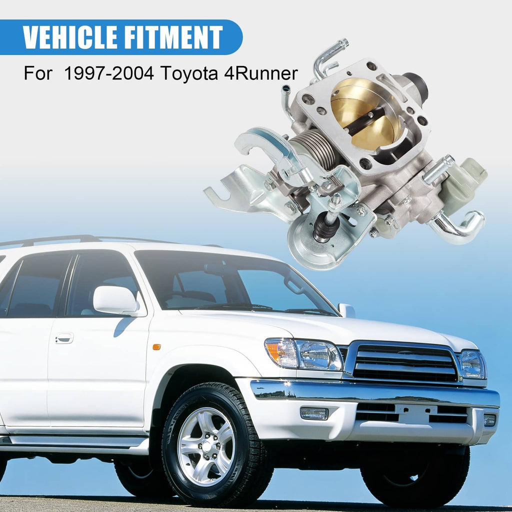 Fuel throttle body valve assembly with golden throttle bore