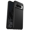 Black phone case for Pixel 8 Pro with raised camera cutout and slim symmetry