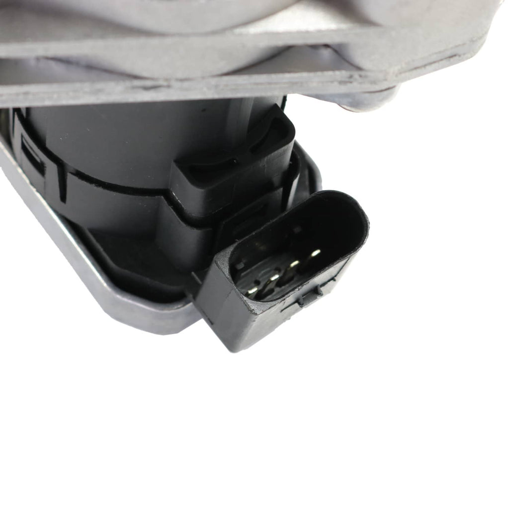 EGR valve electrical connector and sensor plug on metal housing