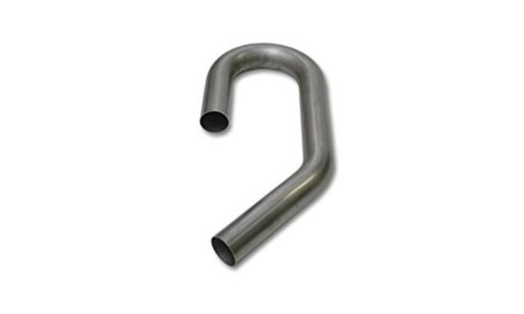 1.75 in stainless steel U-j mandrel-bent pipe, open ends