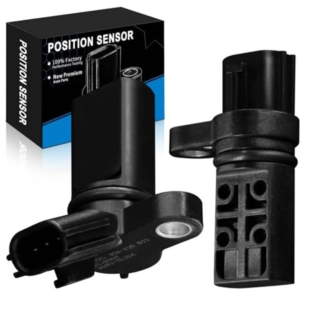 Camshaft position sensor with retail box and electrical connector, black plastic