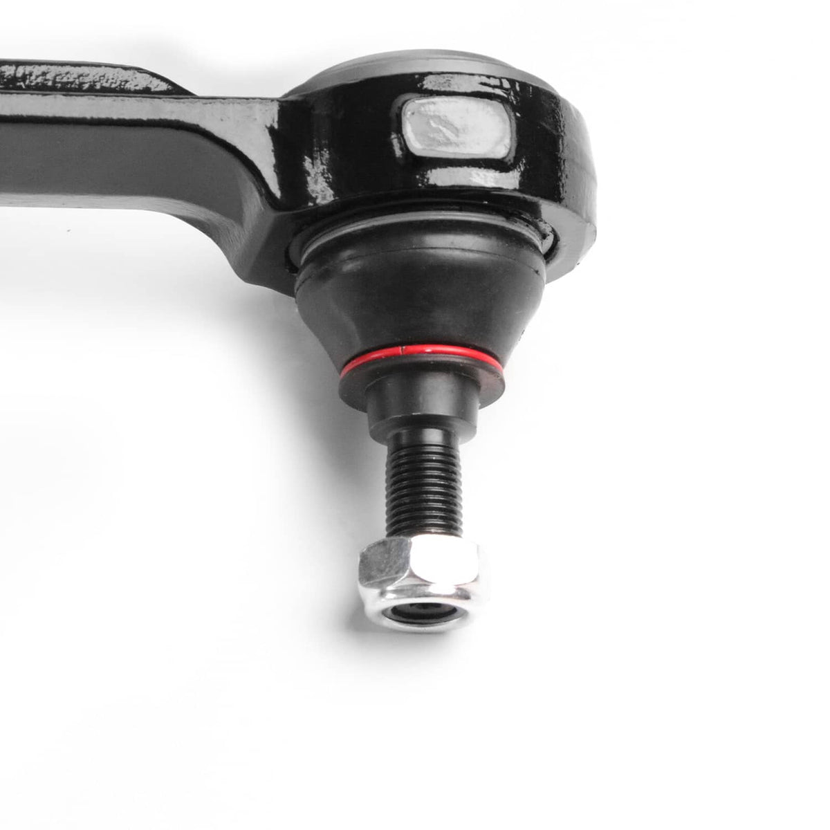 Front air suspension strut ball joint with red ring and threaded stud