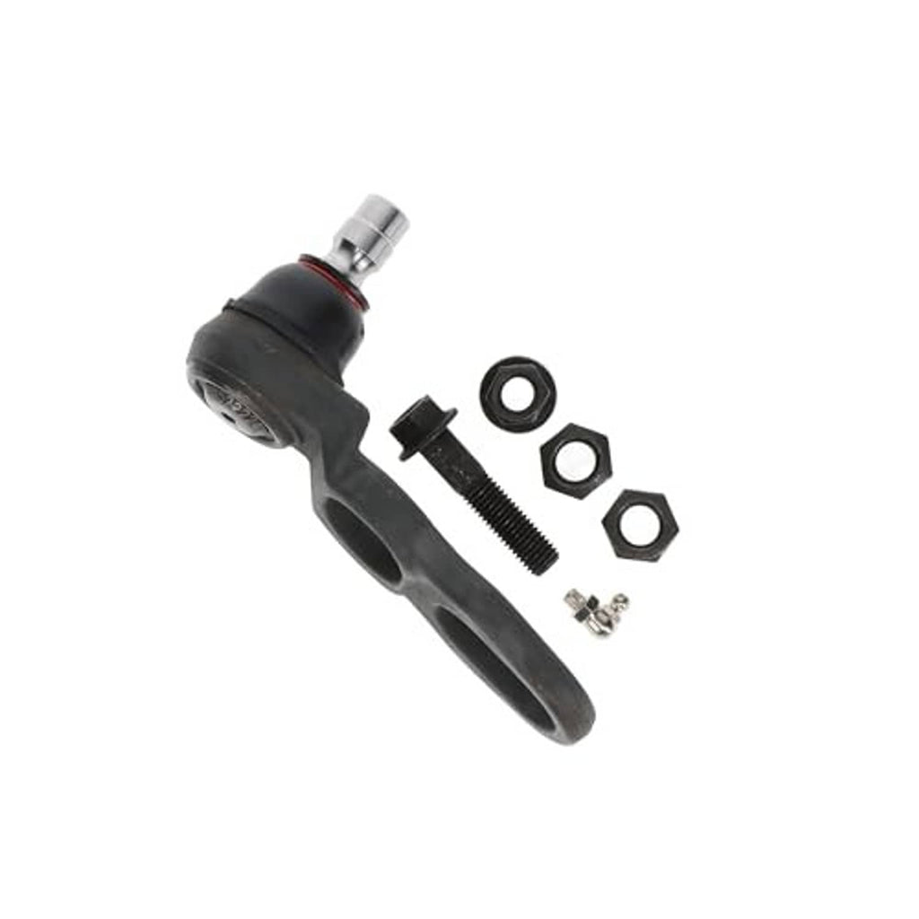 Black suspension ball joint assembly with metal ball stud and hex nuts