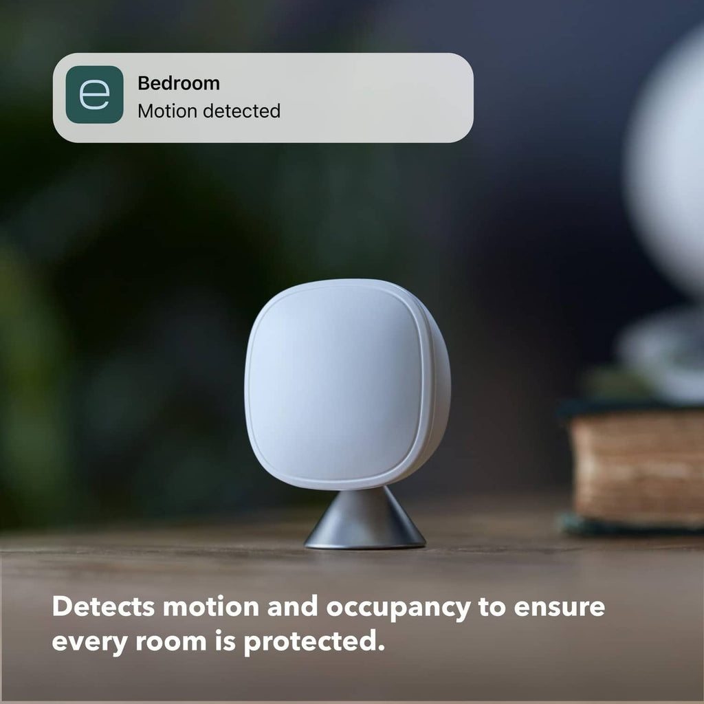 ecobee motion sensor with Bedroom alert label