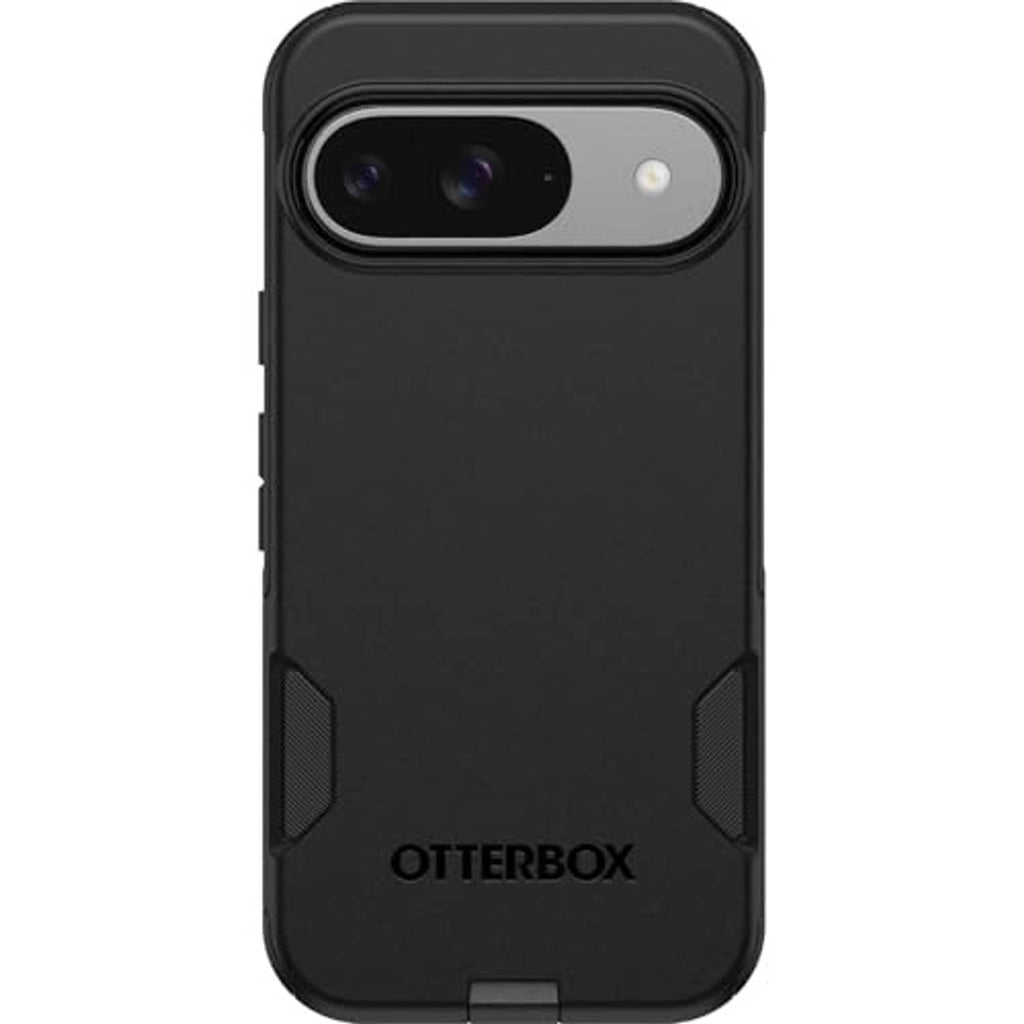 Black OTTERBOX phone case with textured grip panels and camera cutout
