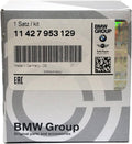 BMW oil filter element set, retail box with part number 11427953129
