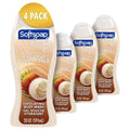 Softsoap body scrub gel bottle, coconut butter, 20 fl oz—4 pack