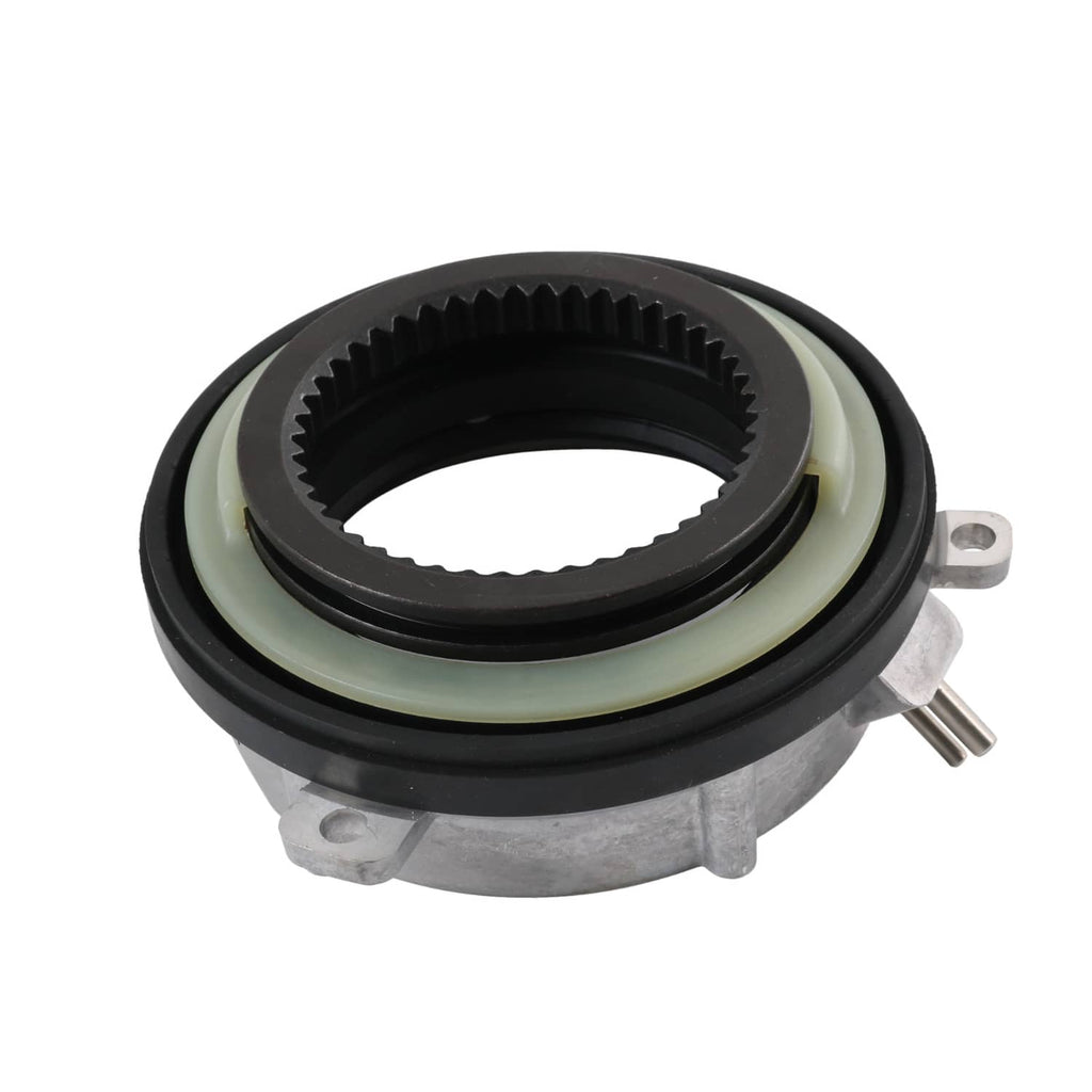 2WD axle locking hub actuator assembly with black housing and light green seal ring