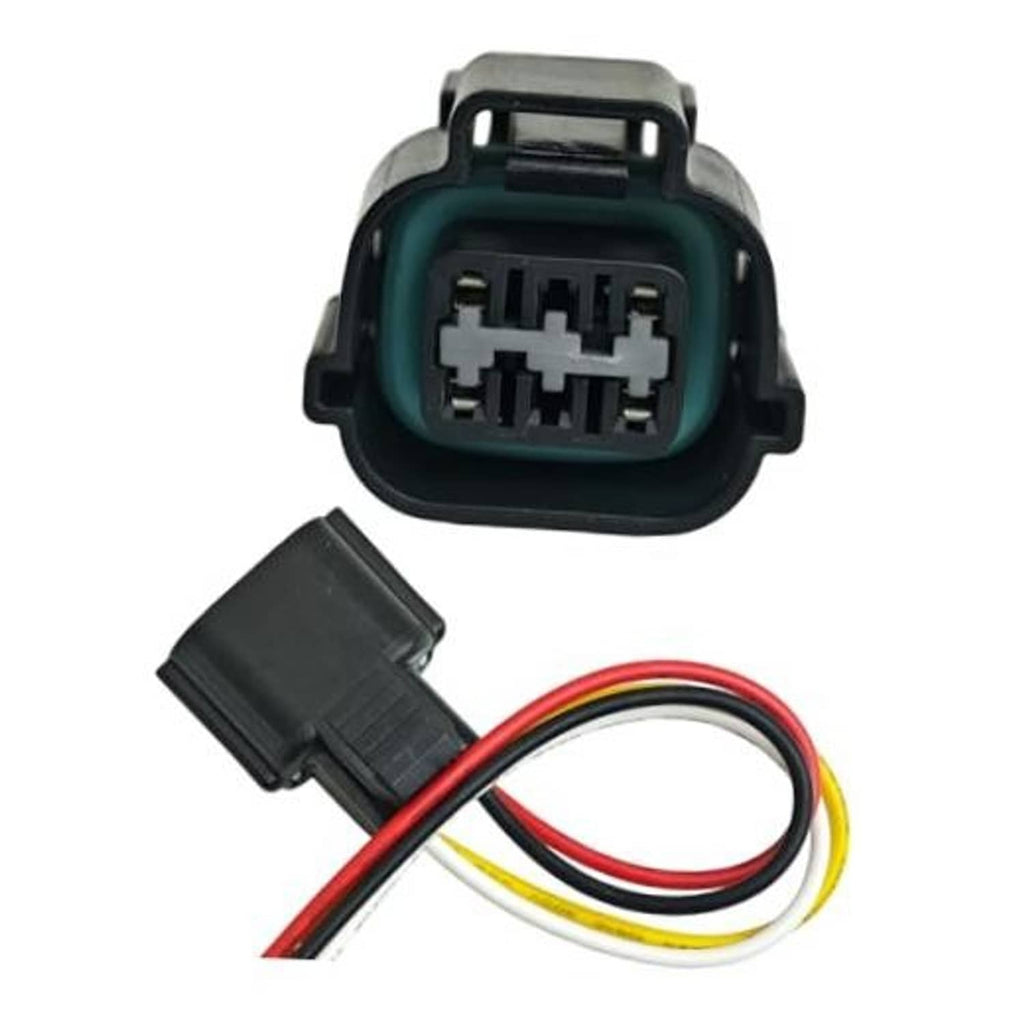 Idle Air Control pigtail harness, multi-pin plug with red/yellow/white wires