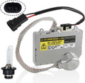 HID xenon headlight ballast control module with wiring harness and D2S bulb