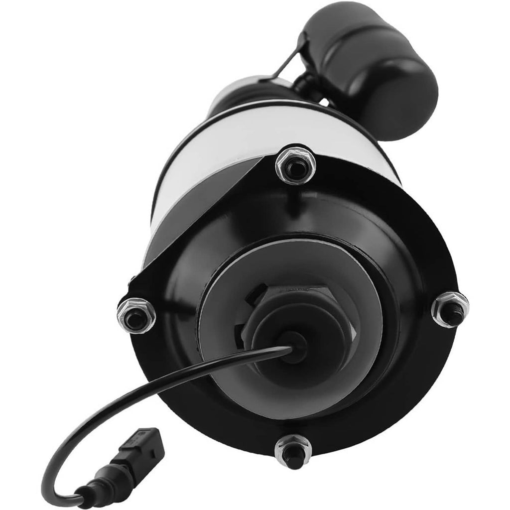 Front air suspension strut shock top assembly, black cap and electrical connector