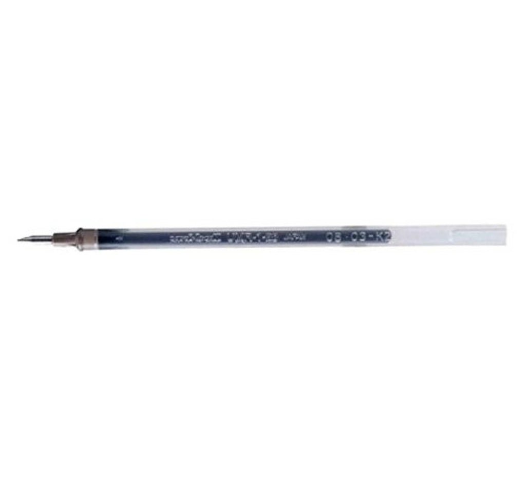 Uni-ball Signo 0.28 mm gel pen refill with metal tip, black ink
