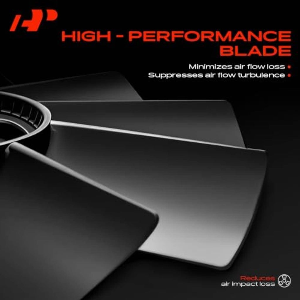 Cooling fan blade with curved five light-gray vanes and mounting ring