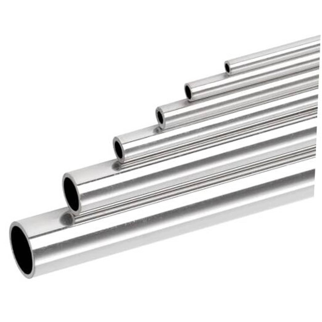 304 stainless steel round tube sections, smooth seamless pipe, straight