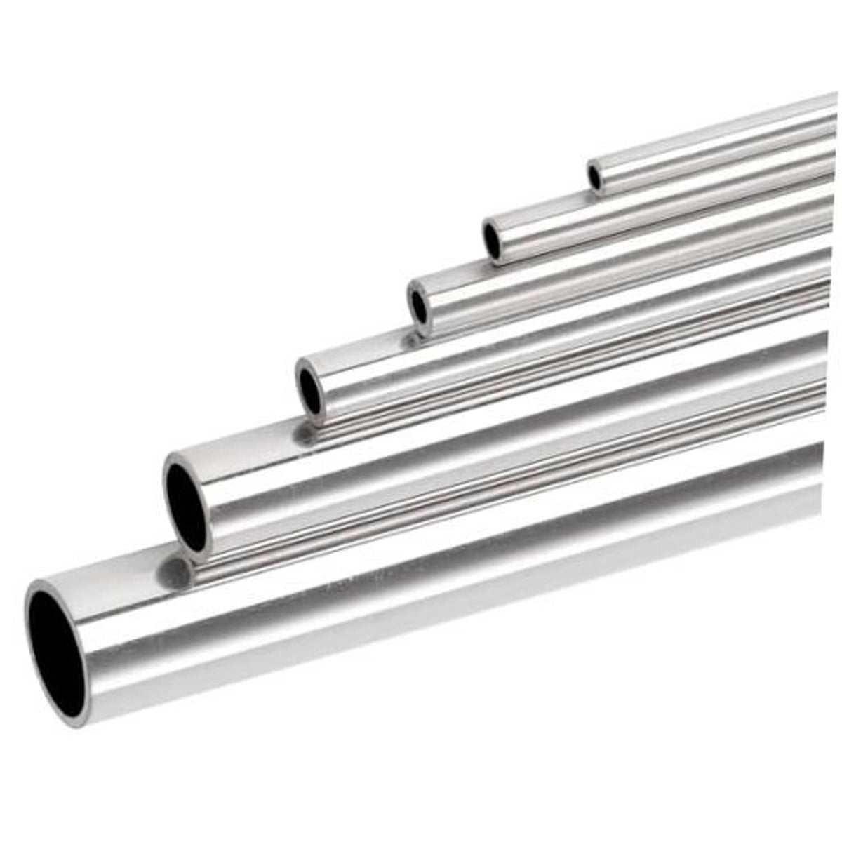 304 stainless steel round tube sections, smooth seamless pipe, straight
