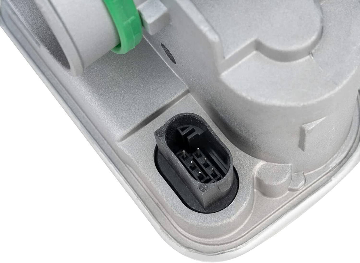 Throttle body electrical connector close-up with black socket and visible pins