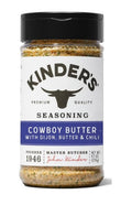 Kinder's Cowboy Butter seasoning bottle with Dijon butter & chili, 1 oz