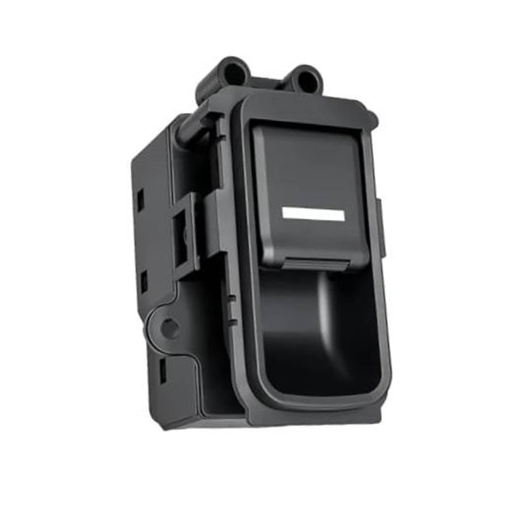 Power window switch module front view with dark frame and white indicator bar