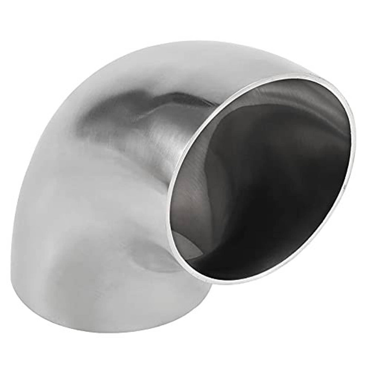 3 in 90° stainless steel elbow pipe fitting with smooth mandrel-bend interior