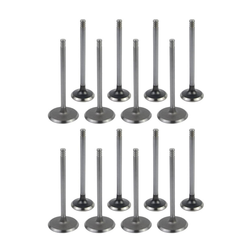 Engine rebuild kit valve stems with round heads, ten-piece metal set