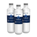 Glacier Fresh water filter cartridges, three-pack, white bottles with blue label