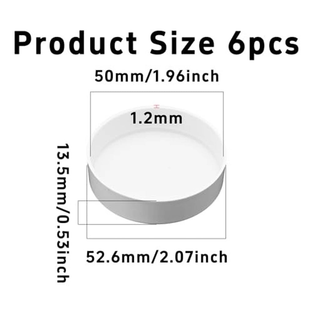 White PVC 2-inch pipe end cap plug, round socket-style cap